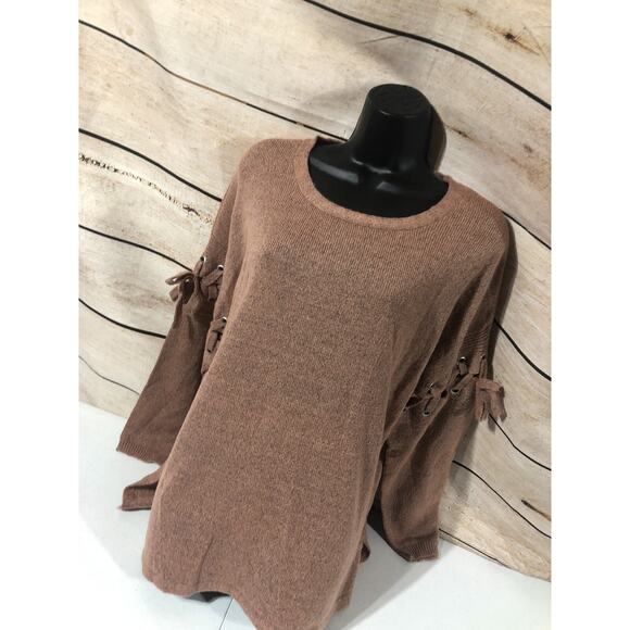 Alison Andrews Womens Sweater Size XL Pink New Long Sleeve Pullover - Picture 8 of 12